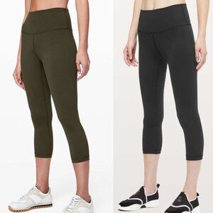 TWO PAIRS: Lululemon Wunder Under Leggings